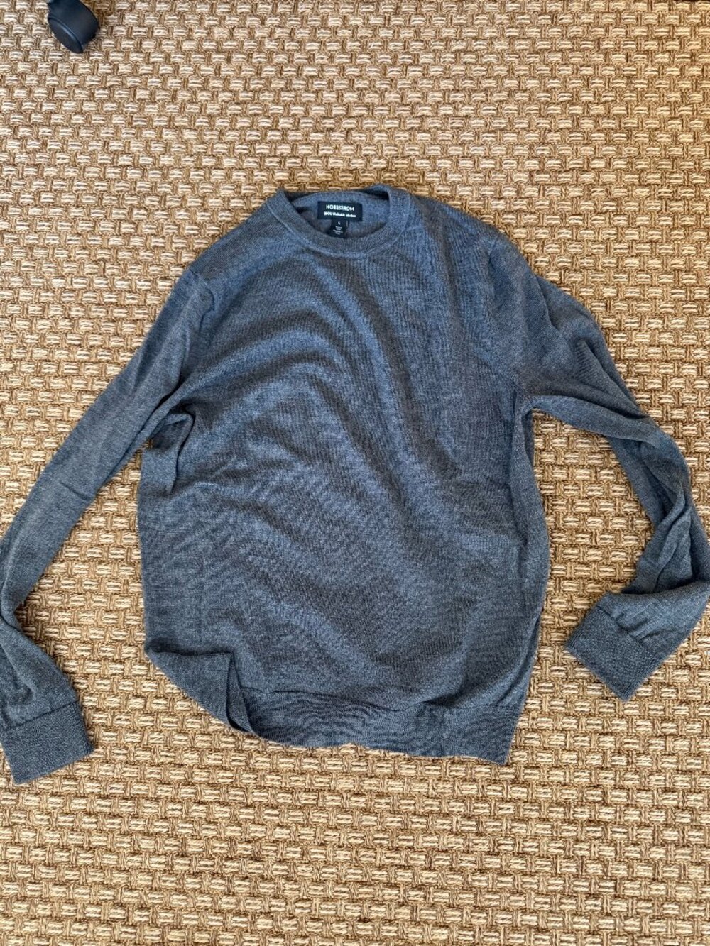 Nordstrom Washable Merino Crew Sweater S
